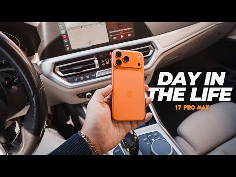 iPhone 17 Pro Max - Real Day in the Life (Battery Life & Camera Test)
