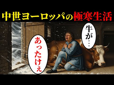 中世ヨーロッパの庶民は極寒の冬をどう乗り越えたのか?現在より過酷な小氷河期…【世界絵画ストーリー】