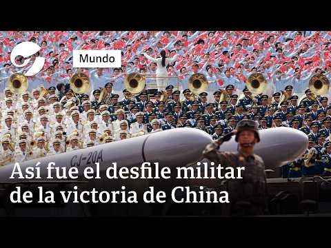 El IMPRESIONANTE poderío militar de China en su DESFILE de la victoria ¿Un mensaje para sus rivales?