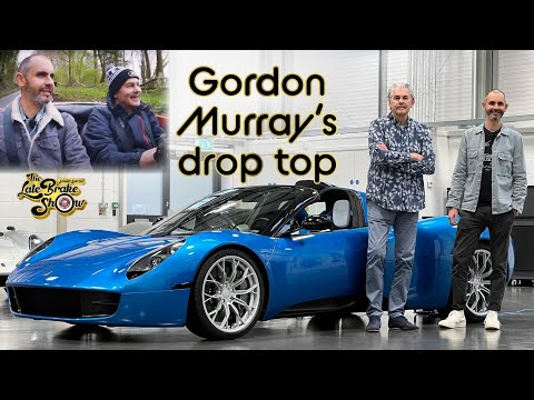 GMA T33 Spider first look + ride with Gordon Murray in his classic convertible