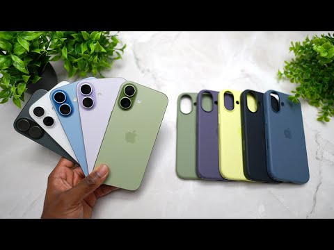 Every iPhone 17 Apple Silicone Cases on All iPhone 17 Colors!