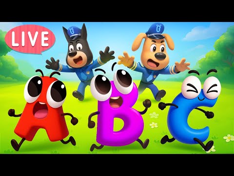 🔴LIVE | ABC Cartoon | Kids Learn English Alphabet | Educational Video | Sheriff Labrador