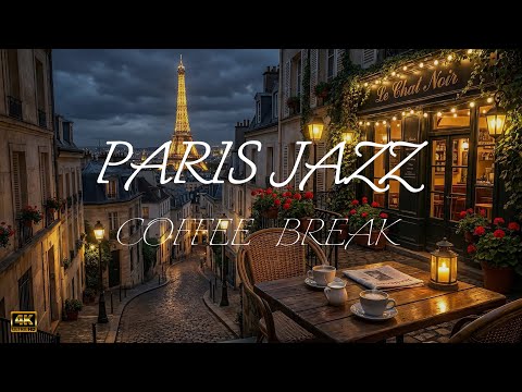 Cozy evening in coffee shop in Paris for good mood ☕︎ 4K ULTRA 60fps