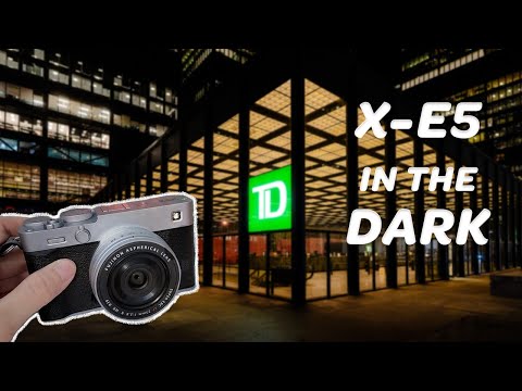 Fuji X-E5 Night Photography in Downtown Toronto (feat. Sony A7Cii)