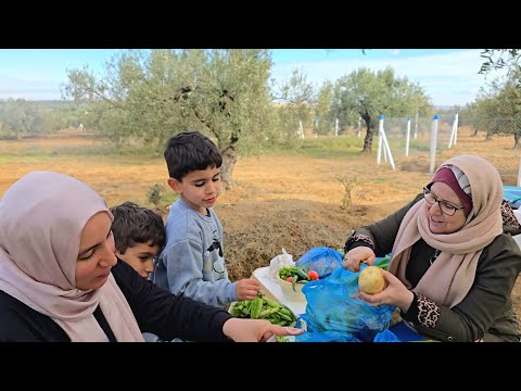 مرقة كلمار محشي و مرقة خضرة🔥 حوت مشوي و شكشوكة عالحطب🔥