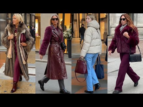 JANUARY 2026 ❄️ ITALIAN STREET STYLE | MILAN WINTER FASHION INSPIRATION |TRENDY LUXURY OUTFITS LOOKS