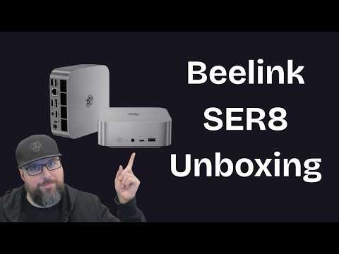Beelink SER8 Mini PC unboxing (DHH Omarchy dev box)