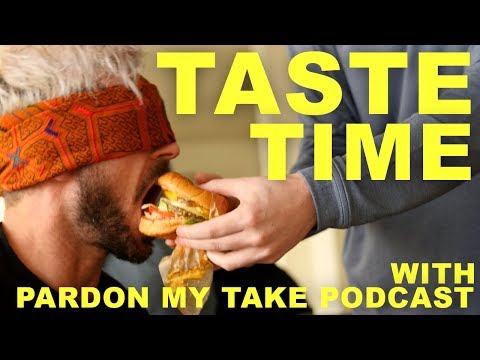 Blind Fast Food Burger Challenge w/ Barstool Sports! | Zac Efron