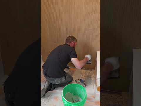 Installing Shower Tile!