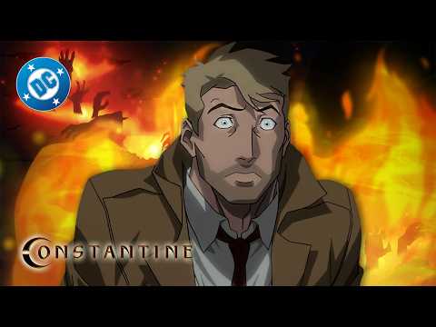 Constantine's most HELLISH scenes 😈 | Best of DC Animated Movies | DC