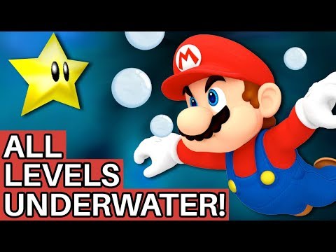 Is it Possible to Beat Super Mario 64 if All Levels are Flooded with Water?