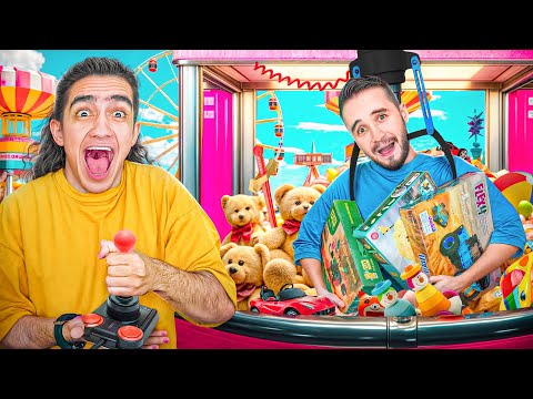 چالش کی بیشتر جایزه جمع میکنه! خودمون چنگک شدیم 😂🤦‍♂️