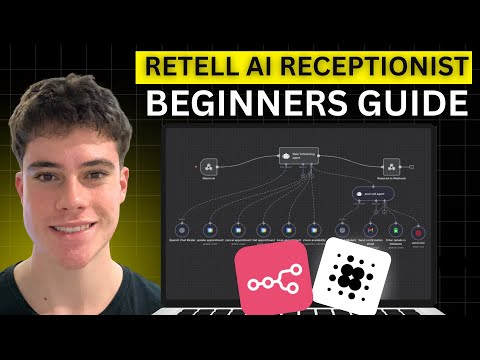 How to Build an AI Receptionist With Retell & n8n (BEGINNERS GUIDE)