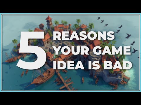 Your game idea (probably) sucks