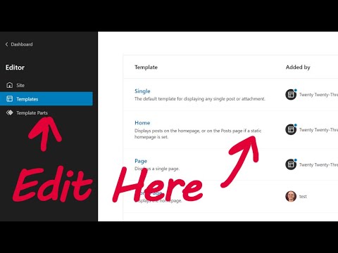 WordPress Template Editor Tutorial (Quick Overview of FSE + Block Themes)