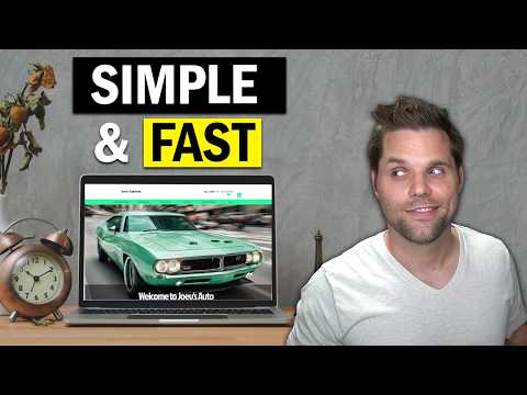 How to Make a Car Dealer Website in Under 24 Hrs (Tutorial)