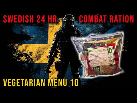 🇸🇪 | Swedish Military 24 Hr. Ration - Menu 10 (Vegetarian) - Kebab Stew Taste Test & Full Review!