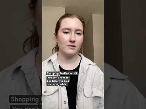 Shopping addiction can come in many different forms! #shoppingaddict #onlineshopping #thrift