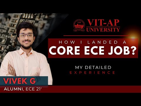 Cracking a Core ECE job! 🔥| Campus Placements | Alum Explains! @VITAP
