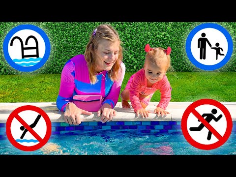 Pool Adventures from Alice and Mom - Funny kids stories!