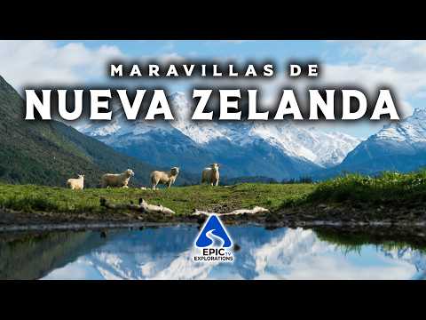 Maravillas de Nueva Zelanda | Los Lugares Más Increíbles de Nueva Zelanda | Guía de Viaje en 4K