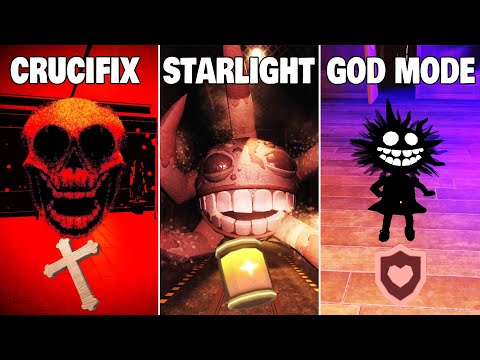 [ROBLOX] Crucifix vs Starlight Jug vs God Mode vs All Enemies In Doors The Content Update