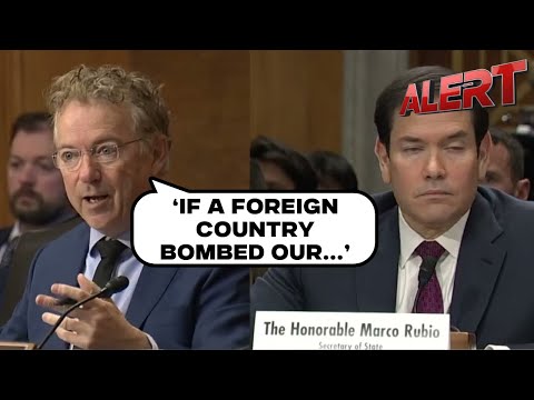 WATCH: Sen. Paul Presses Rubio On Why Maduro Ouster Isn't An Act Of War | ALERT News
