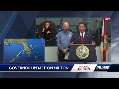 Gov. DeSantis addresses Florida from State Emergency Operations Center