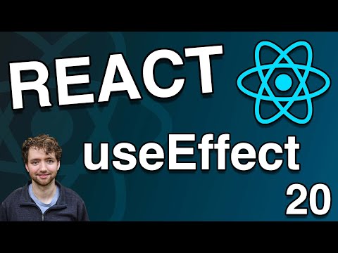 Intro to useEffect Hook - React Tutorial 20