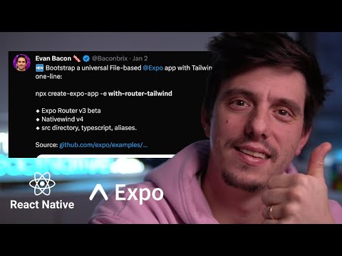 🔥 Great Expo template - Expo Router v3 & Nativewind v4