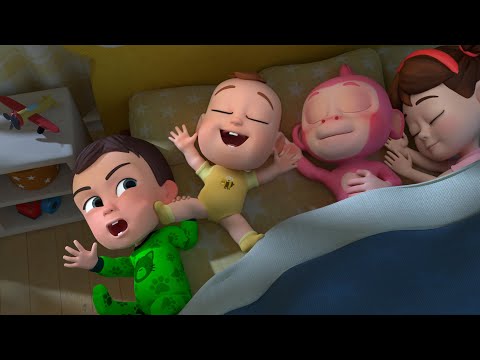 Ten In Bed | Sleepy Kids In Bed😴 +More Newborn Educational Nursery Rhymes & Kids Songs
