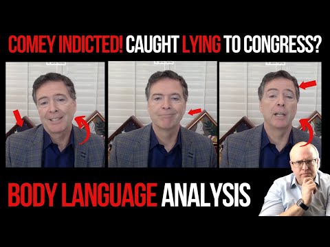 James Comey Indicted! Caught Lying to Congress? Body Language Analysis