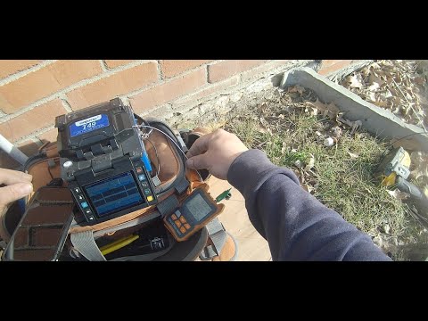 700ft Fiber Optic Drop with Fusion Splice