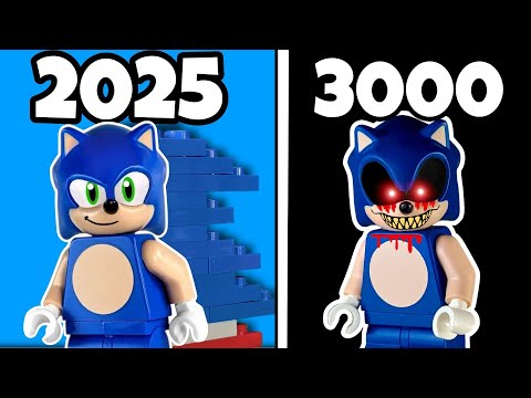 I built CURSED SONIC in LEGO...