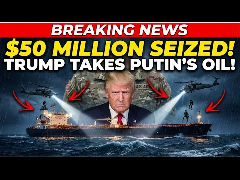 TRUMP'S SHOCKING MOVE! US Military SEIZES Russian Submarine-Escorted Oil Tanker | World War 3 Risk