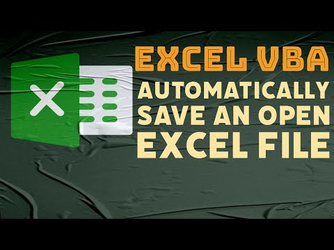 VBA-Automatically save an open excel file to default location