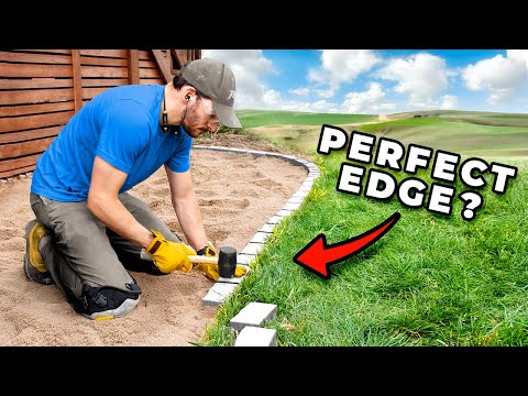 How to Make a Raised Garden Bed with Paver Edging
