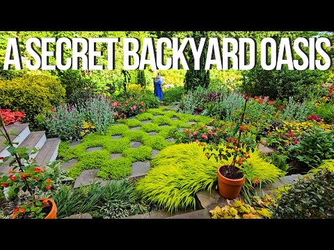 Landscape Designer’s Secret Garden Oasis Revealed | Hidden Backyard Escape