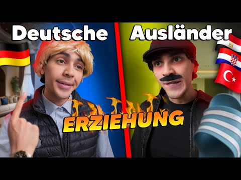 Deutsche vs Ausländer bei der ERZIEHUNG 😳😂 |  Mohi__07