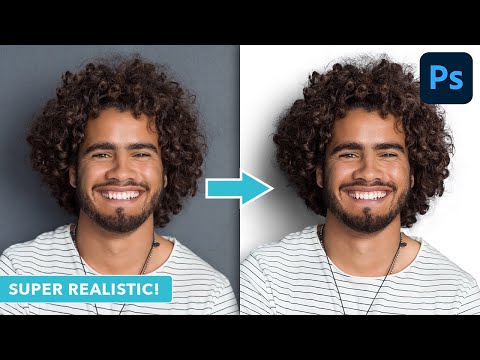 How To Make A REALISTIC White Background In Photoshop