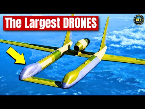 Top 10 Largest Military Drones in 2026!