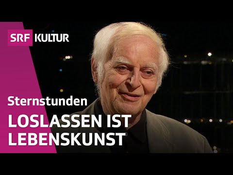Schriftsteller Adolf Muschg über Zen – Wie geht Lebenskunst? | Sternstunde Philosophie | SRF Kultur