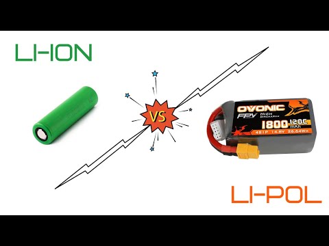 Li-Pol или Li-Ion аккумуляторы для самолетов и квадрокоптеров. Плюсы и минусы.
