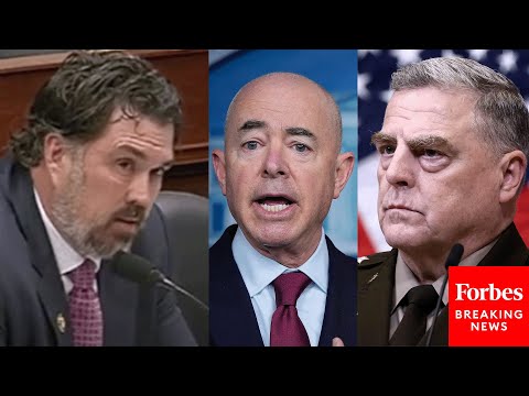 'Do You Think Sec. Mayorkas Is Doing A Job At All Securing Our Border?': Luttrell Probes Gen. Milley
