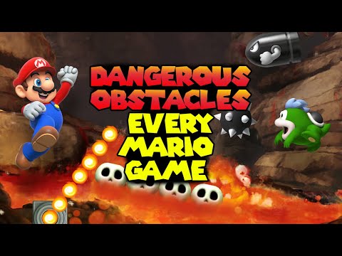 Dangerous Obstacles in Every Mario Game