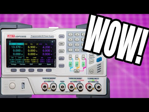 This Thing Is NUTS! | UNI-T UDP3305S Linear Power Supply First Look!