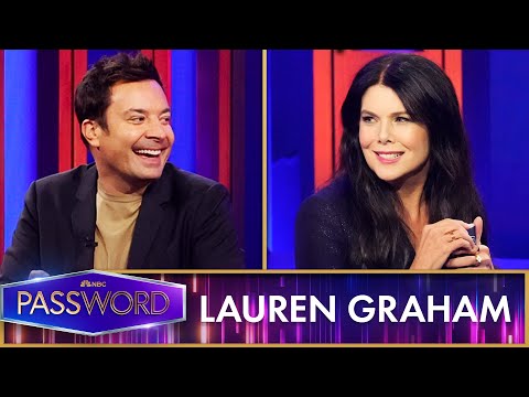 Lauren Graham and Jimmy Play a Gotcha-Themed Round of Password