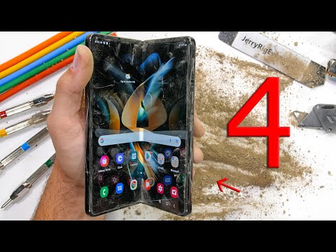 Samsung Z Fold 4 Durability Test! - Samsung says its 'Unbreakable'?!