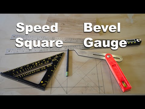 How to Use A Speed Square and Bevel Gauge to Find Angles in Woodworking