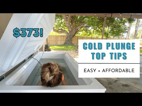 DIY Chest Freezer Cold Plunge for $373 | Cold Therapy